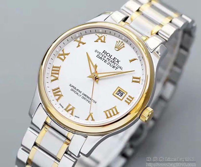 ROLEX勞力士 新品上市 2019新款 勞力士情侶腕表 簡約時尚大方 深度防水  wssb4870